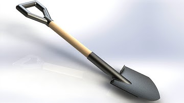 Solidworks: shovel