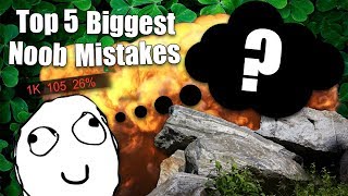WoT || Top 5 || Biggest Noob Mistakes screenshot 5