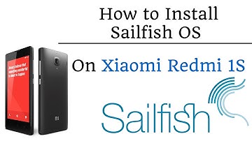 How to Install Sailfish OS On Redmi 1S