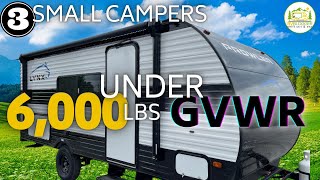 3 Small Camper Trailers Under 6,000 Lbs