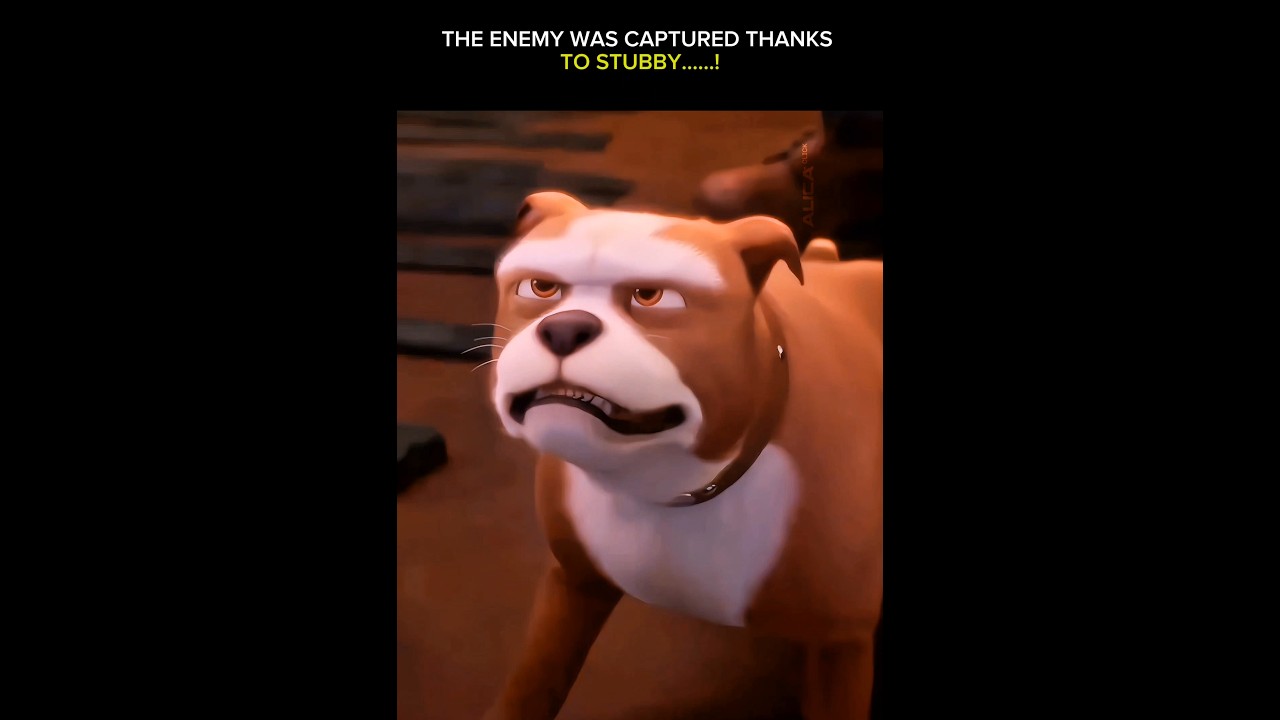 "THE NOSE THAT FOUND THE ENEMY” | Sgt. Stubby: An American Hero | Kamin- (slowed) 