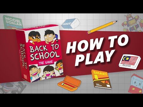 How to Play: Back To School The Game (in less than 3 minutes)