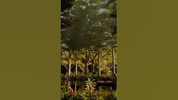 Viewport➡️render of an 3Denvironment #blender #animation