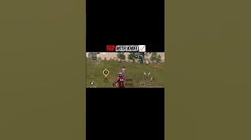 1V2 With knife 💀#bgmi #bgmishorts