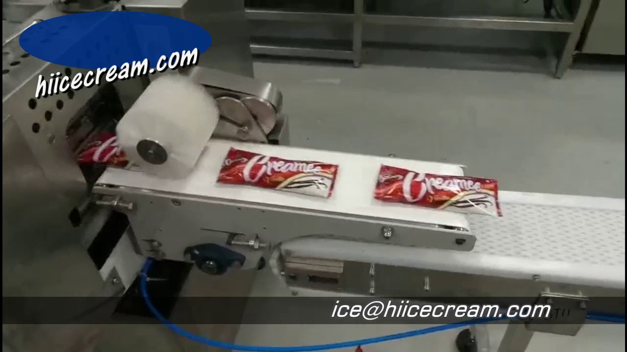 ice cream popsicle packing line ice bar packaging machine popsicle