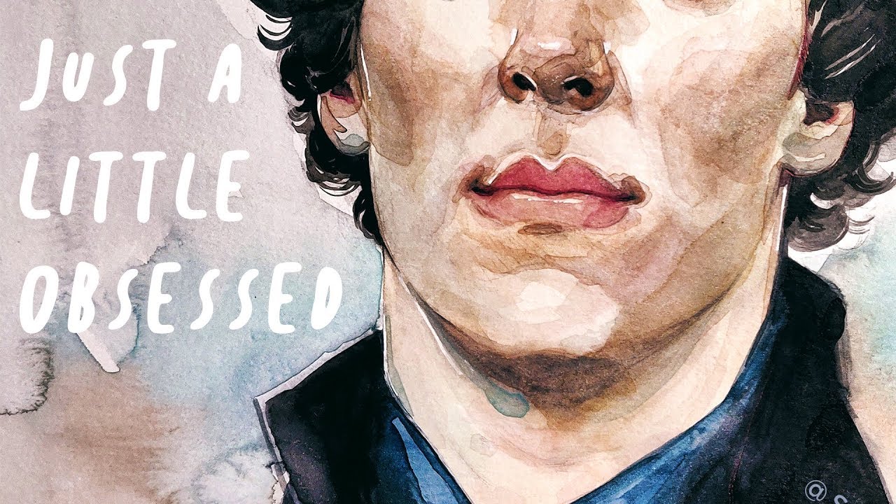 MY PAINTING PROCESS| Sherlock