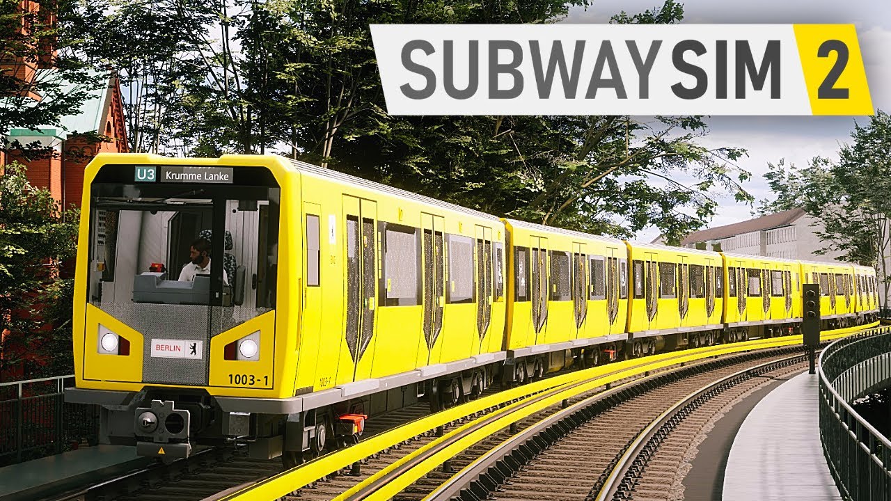 SubwaySim 2: Die ERSTE Fahrt mit dem HK-Zug auf der Berliner U3! | PxlKiing