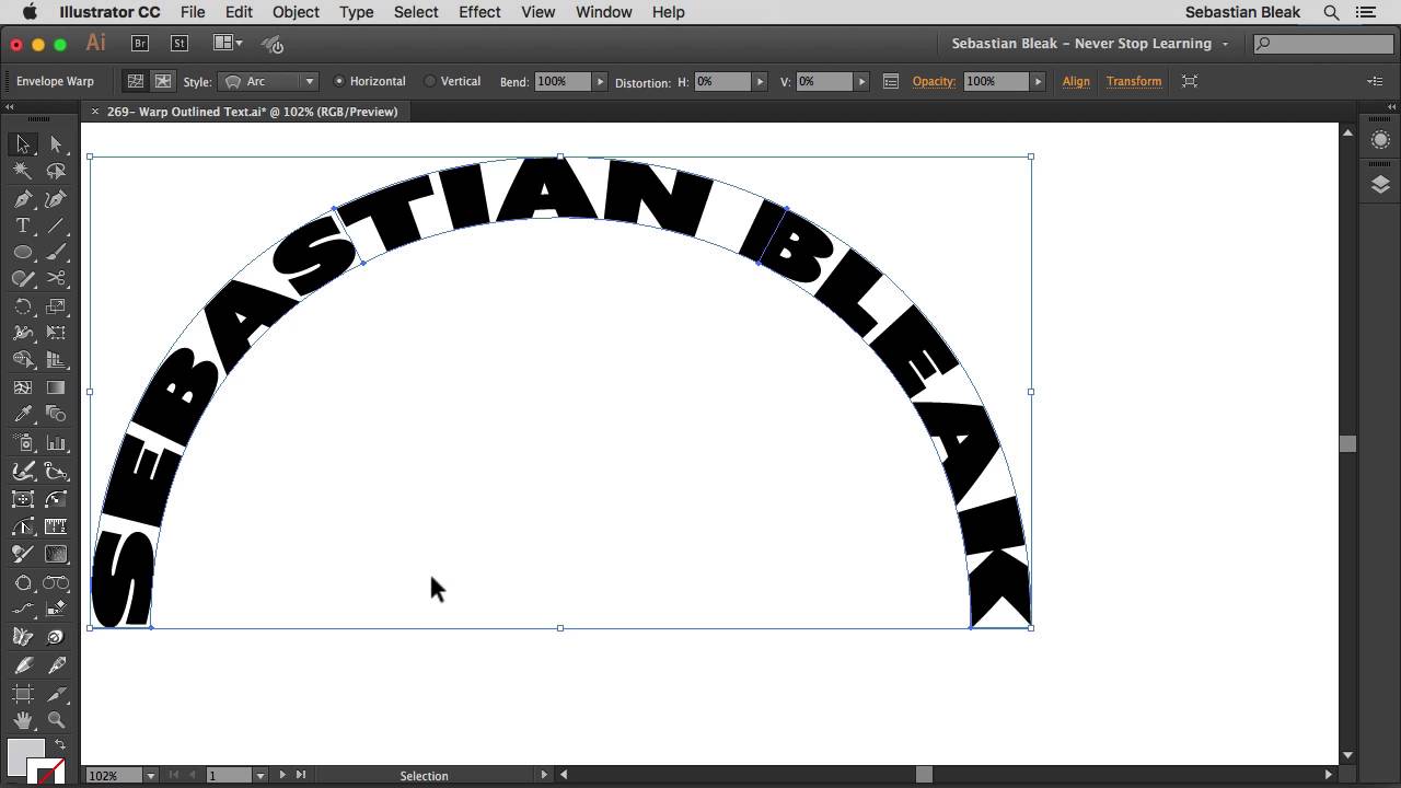 how to curve text in illustrator how to curve text in illustrator