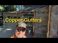 Copper gutters gutter copper construction