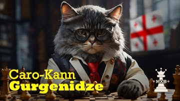 ♟️ Caro-Kann: Gurgenidze Variation | INTERESTING line and beautiful checkmate!