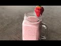 Smoothie fraise banane