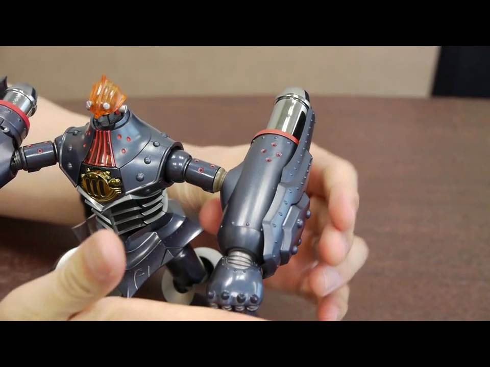 超合金魂ビッグオーのサドンインパクト再現ギミック - YouTube