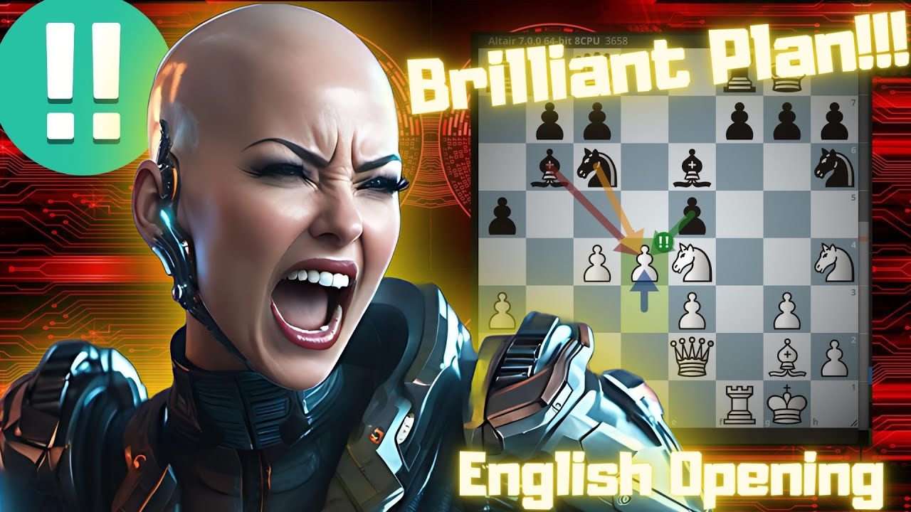 Only Stockfish can play like this!!! - Stockfish 16 vs Altair - A20 English Opening: King's English