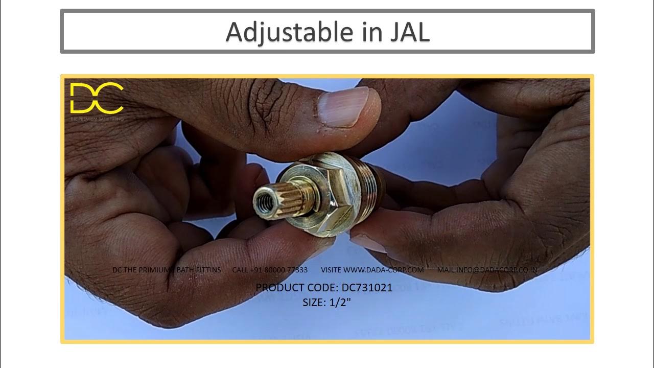 JAL BRASS CARTRIDGE, SPINDLE, VALVE, LEAKY TAP REPLACE, DRIPPING