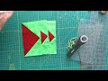 Creative Patchwork tutorial vuelo de la oca danza de las estrellas