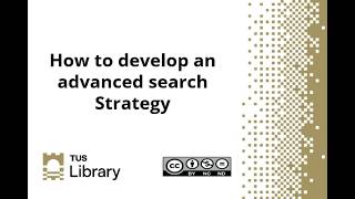 Using keyword and subject headings for advanced searching in library databases.