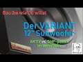 #SUBWOOFER #DAYTON #DIY | AKTIV oder GHP - Der kann beides