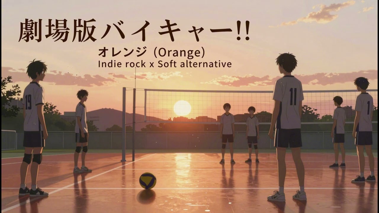 SPYAIR『オレンジ』（『劇場版ハイキュー!! ゴミ捨て場の決戦』主題歌）Indie Rock  x Soft Alternative Universe｜RE:SONG UNIVERSE