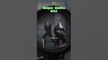 Sniper double kill | MW3 #fyp #shorts #mw3sniping #mw3 #mw3gameplay #xbox