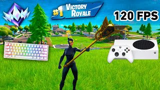 Fortnite Unreal Ranked Reload On Xbox Series S Keyboard Mouse Gameplay 120 Fps