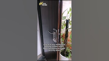 Advanced Locking System Of This Israeli Security Door: No Worry About Security