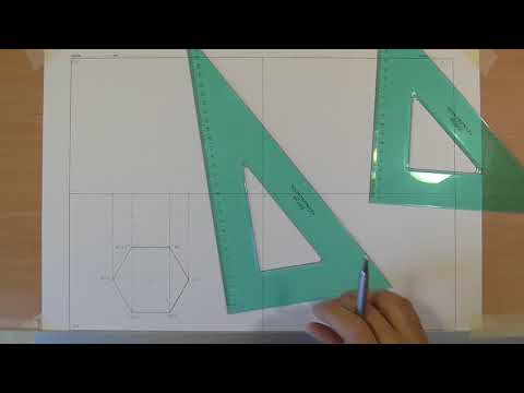 Video: Come Disegnare Un Prisma Esagonale