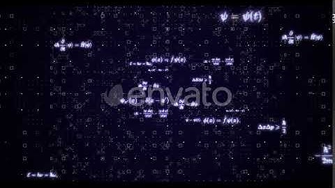 Sophisticated Mathematical Formula Physics and Mathematics | Motion Graphics - Videohive template