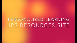 JPS Personalized Learning Website Tour screenshot 5