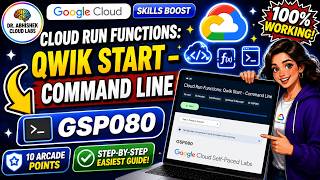 Cloud Run Functions: Qwik Start - Command Line #GSP080 #qwiklabsarcade2026 screenshot 5