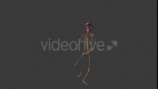Skeleton Tap Dance | Motion Graphics - Envato elements