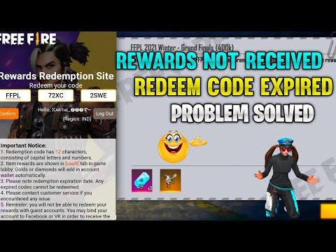 FFPL redeem code expired problem solved rewards not received problem solved in tamil