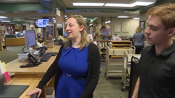 Living - Behind the scenes at the circulation desk