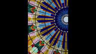 Hypnotic Stained Glass Patterns #art #asmr