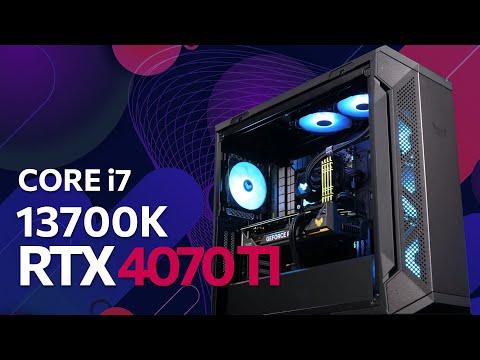 Core i7 13700K + RTX 4070 Ti + ASUS TUF B760-PLUS купити ігровий комп'ютер hyperditek.com.ua