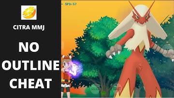 Pokemon Omega Ruby - No Outline Cheat | Citra MMJ Android