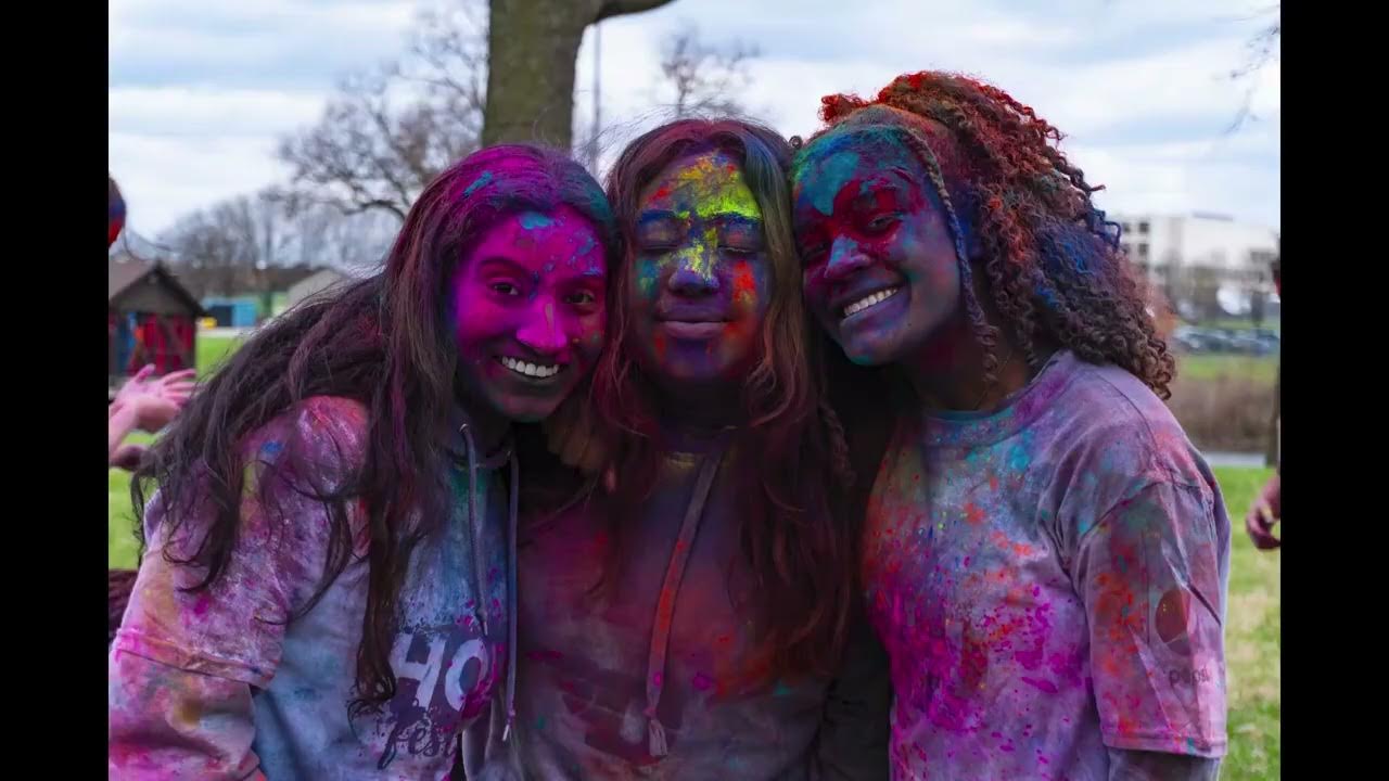 Celebrating Holi at the University of Dayton YouTube