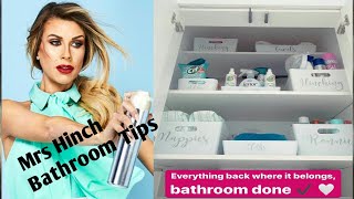 MRS HINCH | Bathroom cleaning tips. #cleaningtipsandtricks  Dailycleaning! #cleaningmotivation