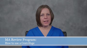 How to use a Centrifuge