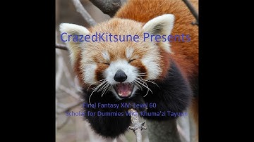 Final Fantasy XIV: Level 60 Scholar for Dummies With Khuma