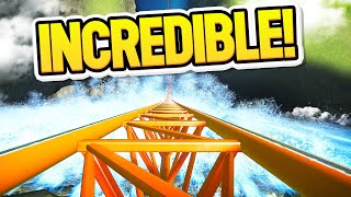 I attempted to improve the *WORLDS FASTEST* RollerCoaster!!