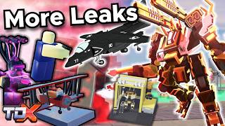 Tdx More Leaks 108 tower Battles Part 2 News New Targetting Golden War Machine Skin