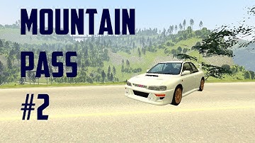 Gmod Racing #2 | Simfphys | gm_mountain_pass