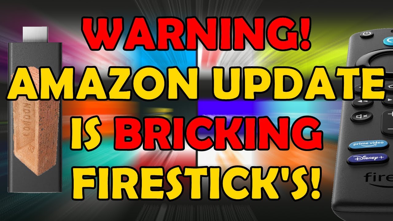 ⚠️ Warning: Amazon Update Bricks Firesticks – Firesticks Stuck on Fire TV Logo! ⚠️