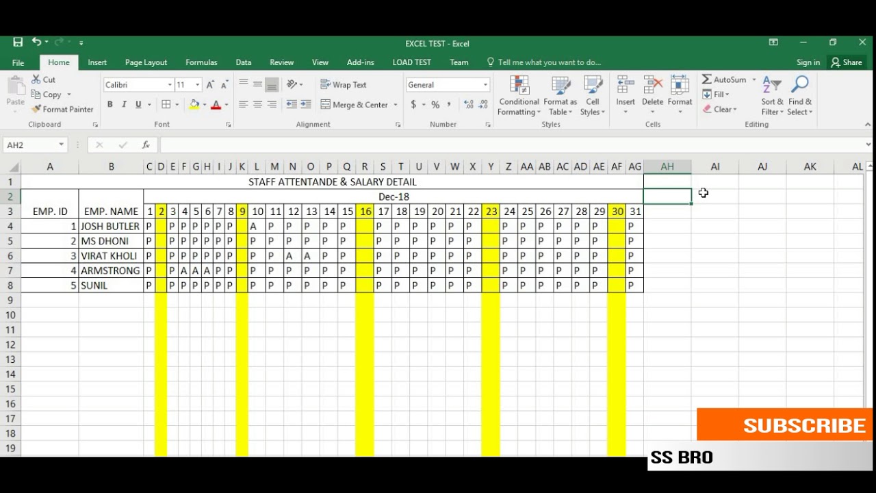 excel-how-to-create-attendance-sheet-in-excel-using-custom-formula-s