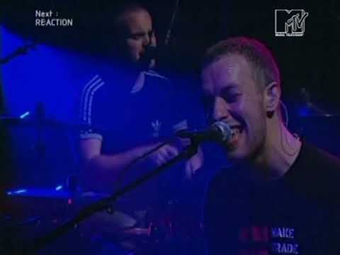 Coldplay performing The