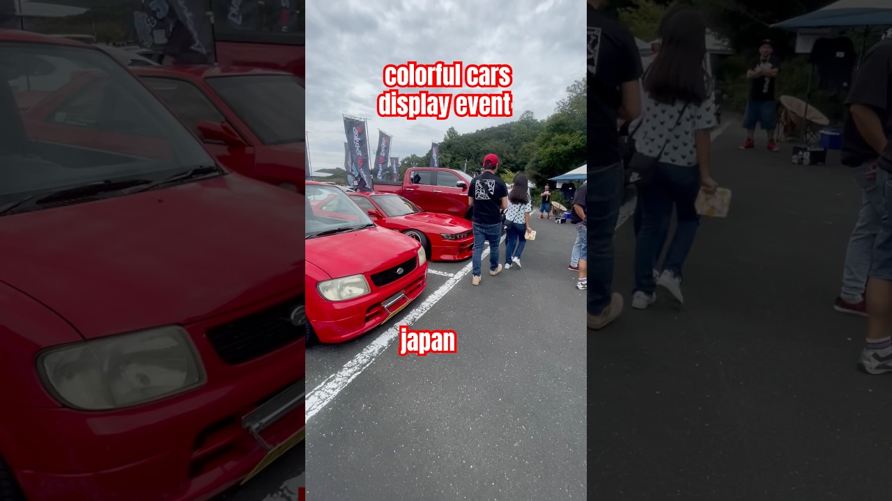 car display event in fukuroi shizouka japan 