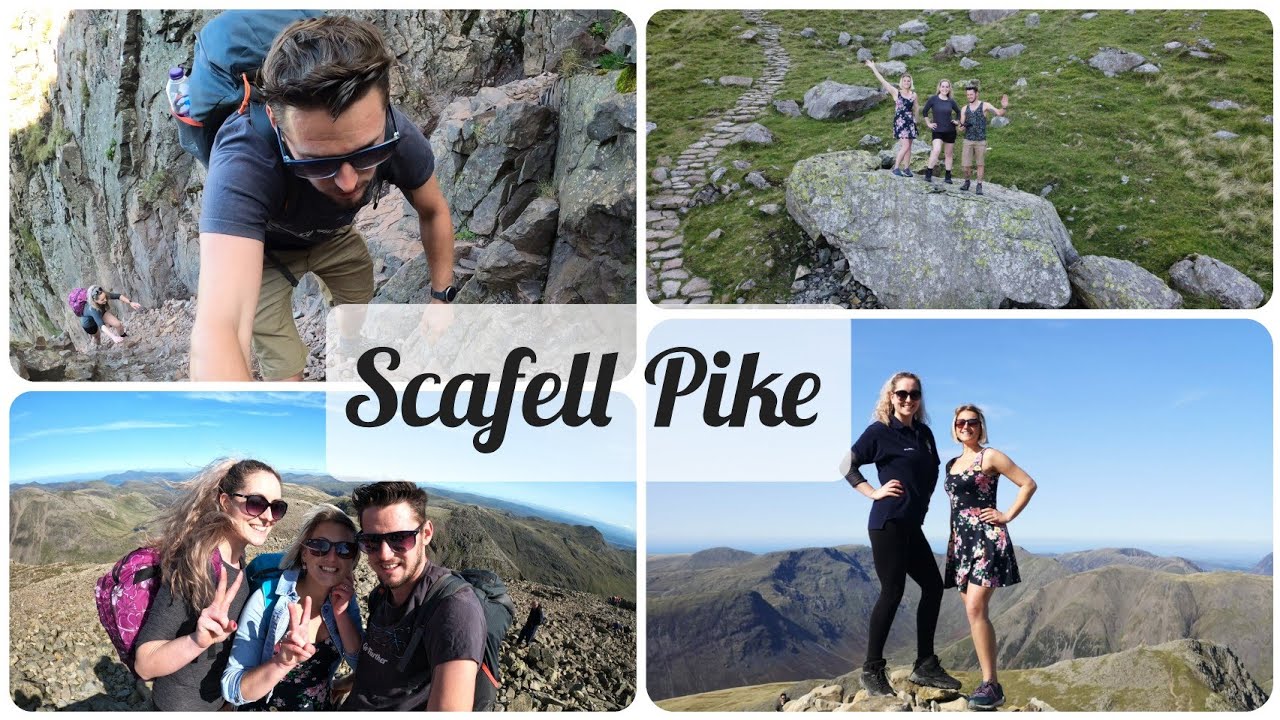 Scafell Pike Summit From Wasdale Head