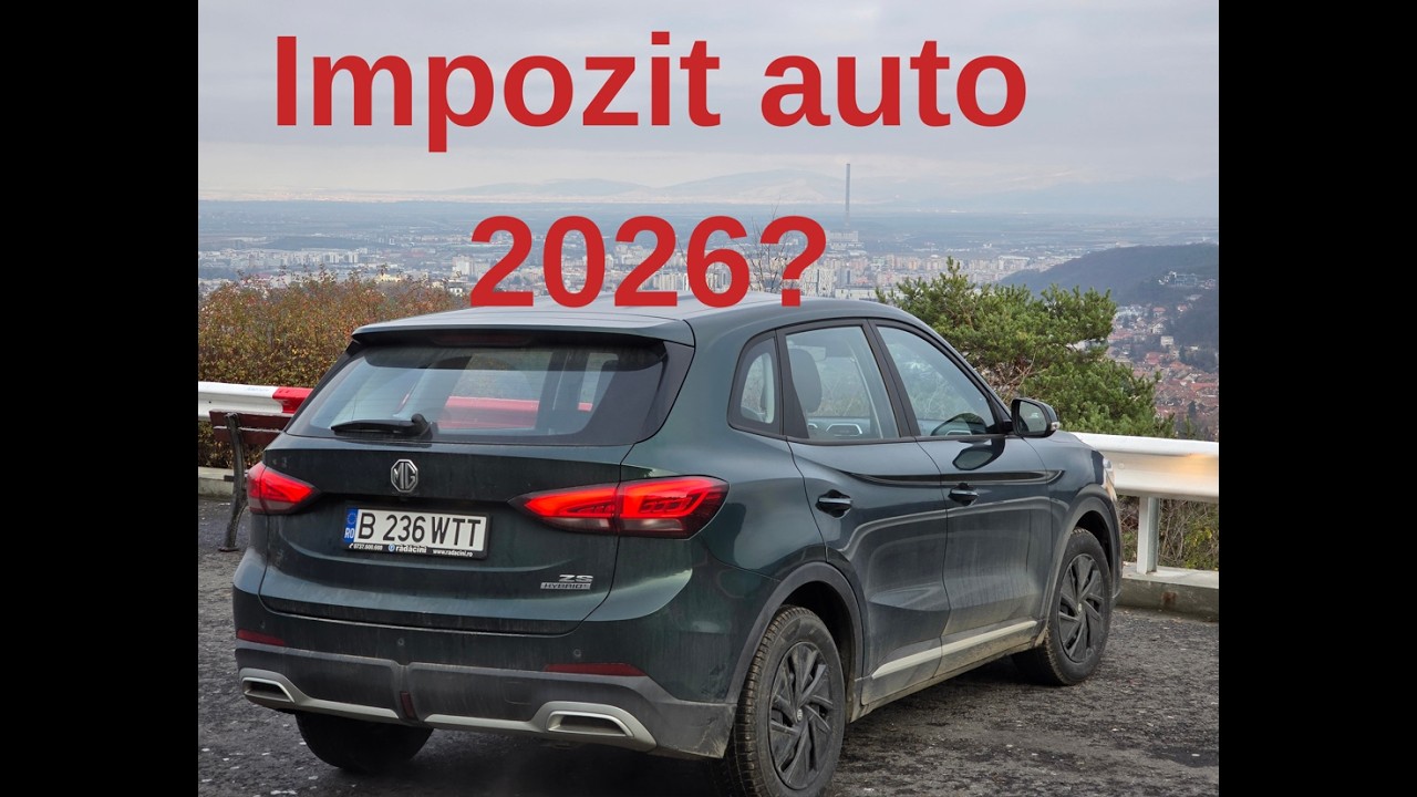 Impozitul auto la MG ZS  a crescut de peste 10 ori in 2026!
