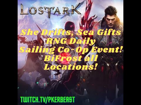 How to complete SHE DRIFTS SEA GIFTS! Daily Sailing Co-OP is RNG!! I
