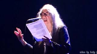 Patti Smith &amp; Her Band-TARKOVSKY (THE SECOND STOP IS JUPITER)--Fillmore-San Francisco-Jan 12, 2019